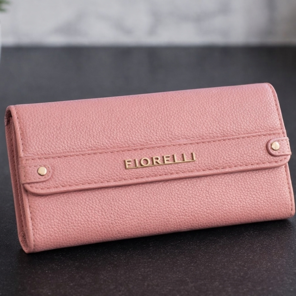 FIORELLI LEATHER PINK WALLET.